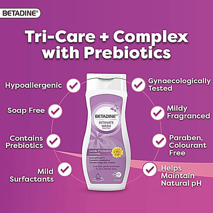 Betadine Intimate Wash Gentle Protection 300ml