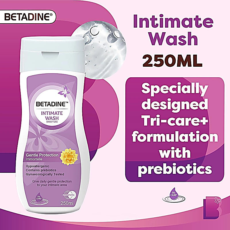 Betadine Intimate Wash Gentle Protection 300ml