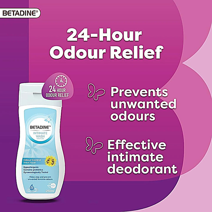 Betadine Intimate Wash Odour Control 250ml
