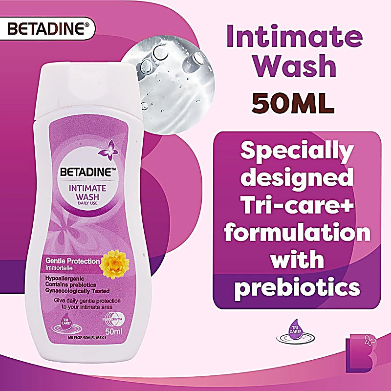 Betadine Intimate Wash Gentle Protection 50ml
