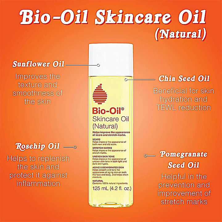Bio Oil Skincare Oil (Natural) 125ml