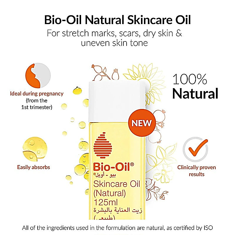 Bio Oil Skincare Oil (Natural) 125ml