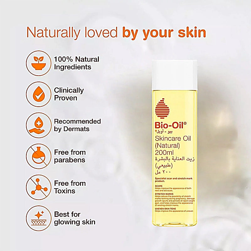 Bio Oil Skincare Oil (Natural) 200ml