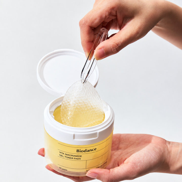 Biodance Vita Niacinamide Gel Toner Pad 60S