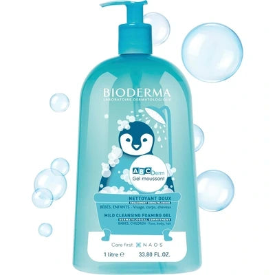 Bioderma ABCDerm Foaming Gel 1 Litre