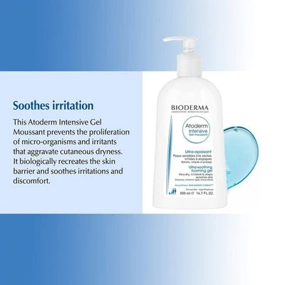 Bioderma Atoderm Intensive Gel Mousant 500ml