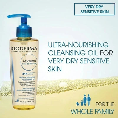 Bioderma Atoderm Shower Oil 200ml