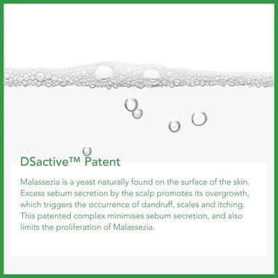 Bioderma Node DS+ shampoo 125ml for severe dandruff treatment with D.S. active patented formula limiting Malassezia yeast and soothing itchy scalp