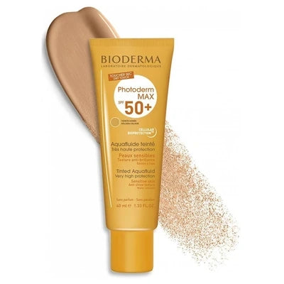 Bioderma Photoderm Spf50+ Aquafluid Golden Tint 40ml