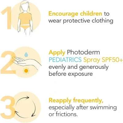 Bioderma Photoderm Pediatrics Spray SPF50+ sunscreen for children with high UV protection and water resistance