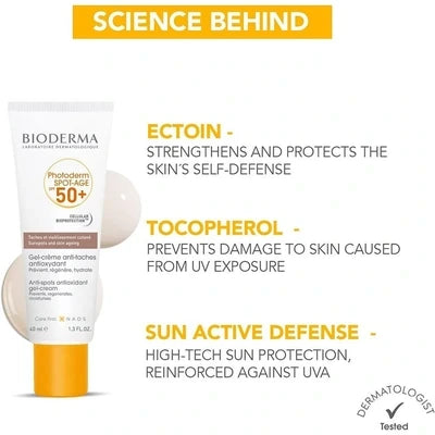 Bioderma Photoderm Spot-Age Gel Cream SPF50+ 40ml