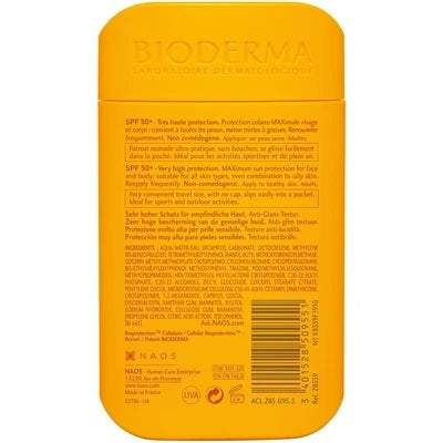 Bioderma Photoderm Max Aquafluide Pocket Spf50