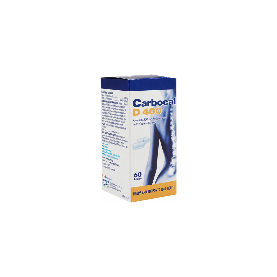 Carbocal D 400 Tablets Calcium and Vitamin D