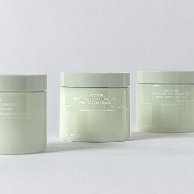 Celimax Jiwoo Gae Heartleaf Bha Peeling Pad 60S