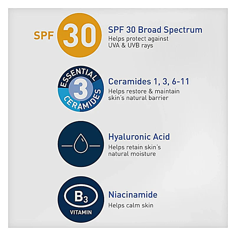 Cerave Facial Moisturising Lotion Am Spf30 52Ml