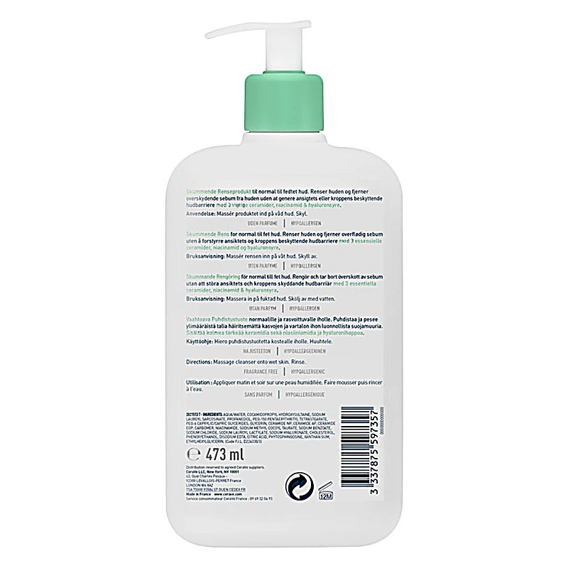 Cerave Foaming Cleanser 473Ml