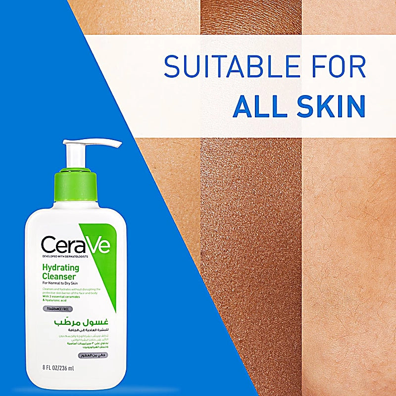 Cerave Hydrating Cleanser 8Oz 236Ml