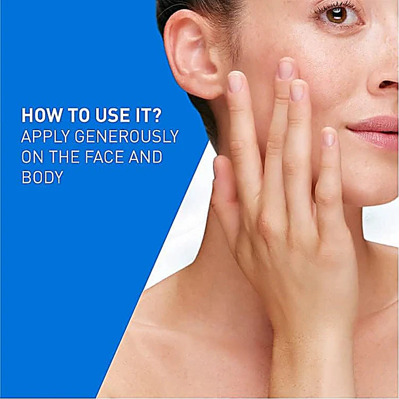 Cerave Moisturising Cream 50ml with ceramides and hyaluronic acid for 24-hour hydration and skin barrier repair