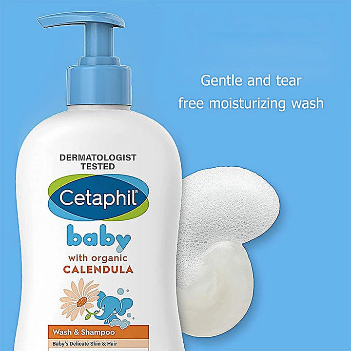 Cetaphil Baby Wash & Shampoo CALENDULA 400ml