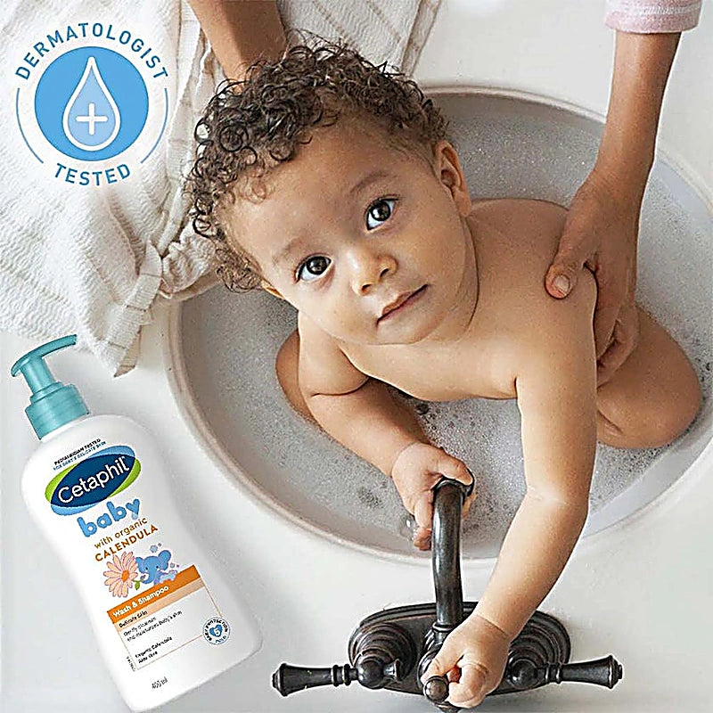 Cetaphil Baby Wash & Shampoo CALENDULA 400ml
