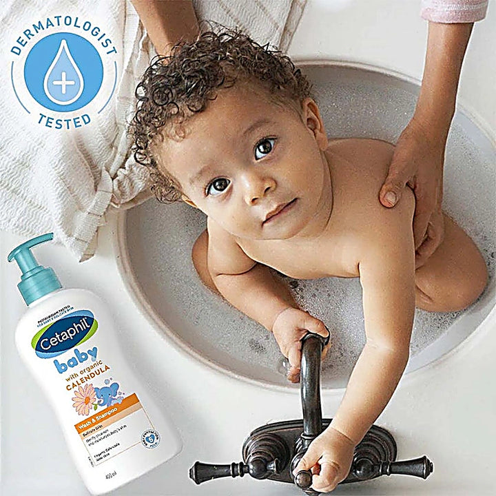 Cetaphil Baby Wash & Shampoo CALENDULA 400ml