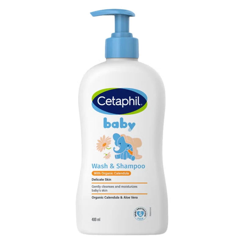 Cetaphil Baby Wash & Shampoo CALENDULA 400ml