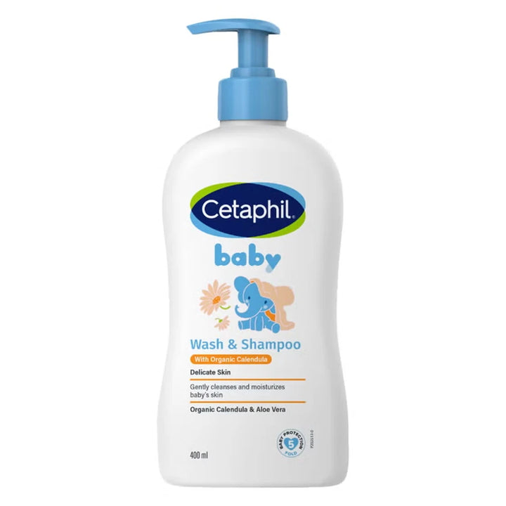 Cetaphil Baby Wash & Shampoo CALENDULA 400ml