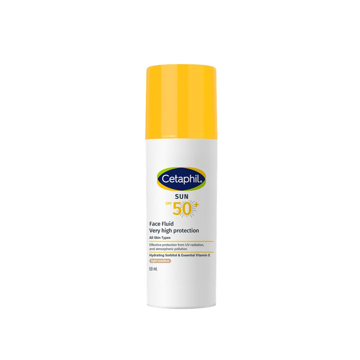 Cetaphil Sun Spf50+ Face Fluid Light Tinted 50ml