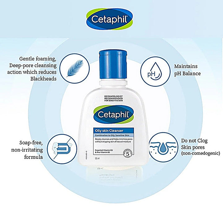 Cetaphil Oily Skin Cleanser 125ml