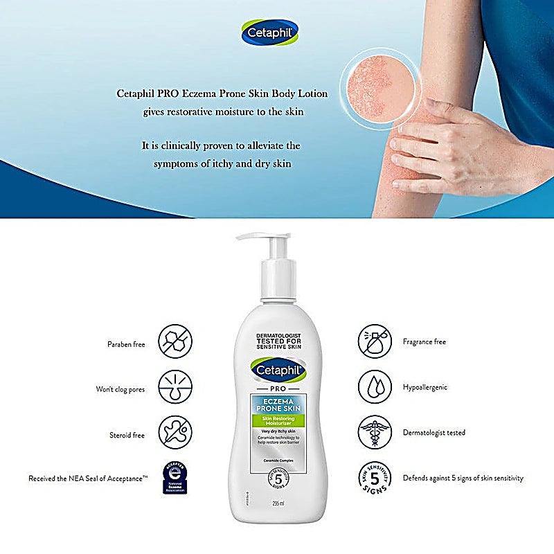 Cetaphil Pro Eczema Body Lotion 295ml