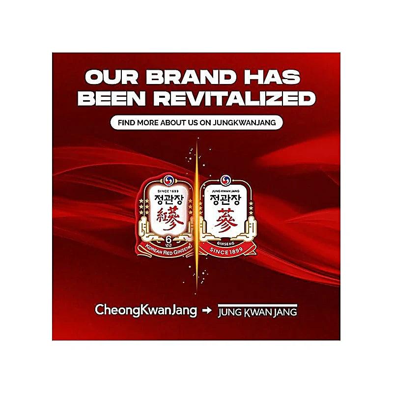 Cheongkwanjang Korean Red Ginseng Extract 50g bottle for stress relief and immune support