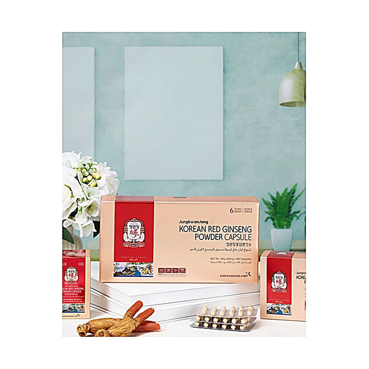 Cheongkwanjang Korean Red Ginseng Powder Capsule 180s