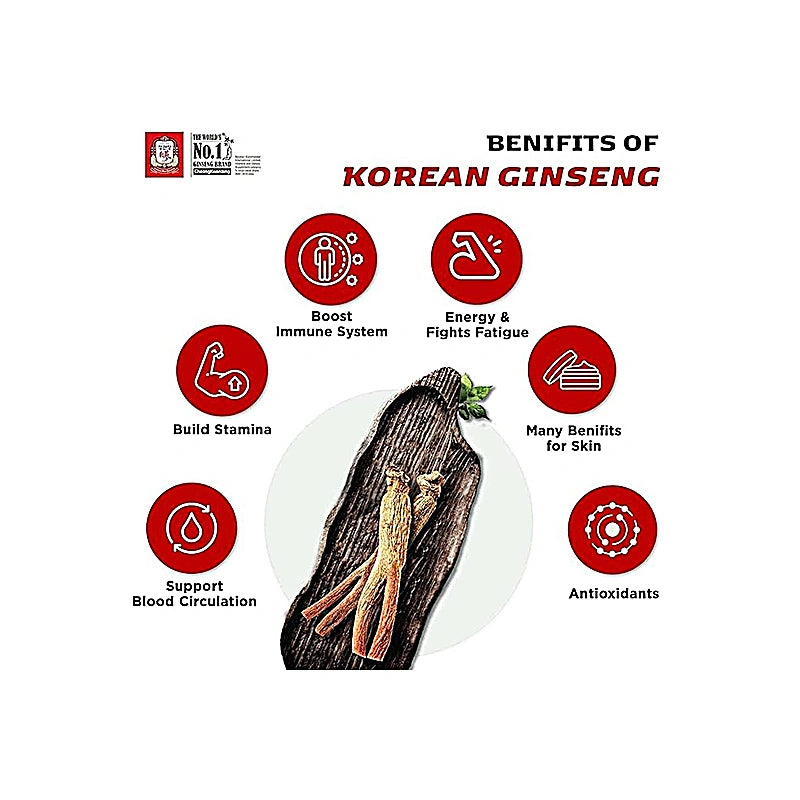 Cheongkwanjang Korean Red Ginseng Powder Capsule 180s
