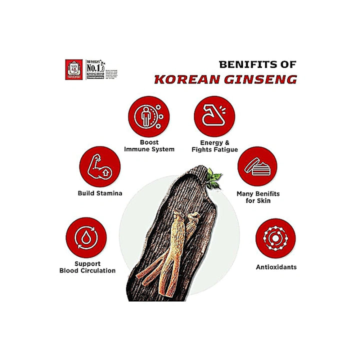 Cheongkwanjang Korean Red Ginseng Powder Capsule 180s