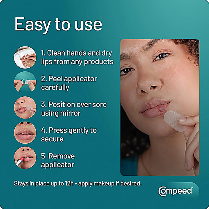 Compeed Cold Sore Treatment Patch 15s