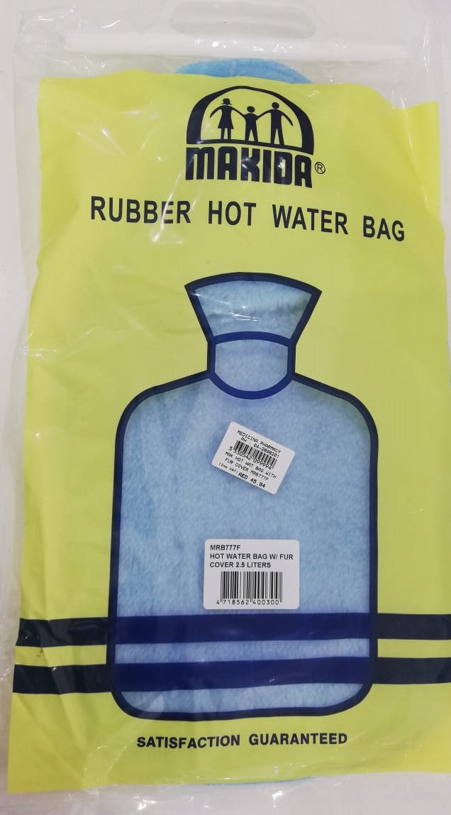 Hot Water Bag With Fur Cover Mrb777F Makida