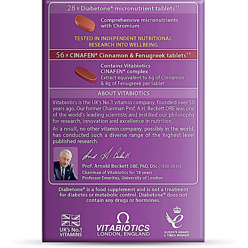 Diabetone Plus Tablets & Capsules 56S