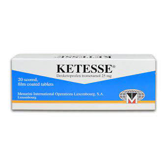 Ketesse 25Mg Tab 20S