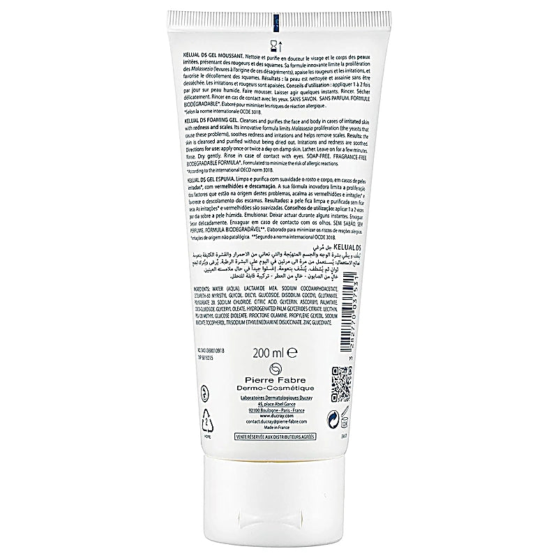 Ducray Kelual Ds Foaming Gel 200ml