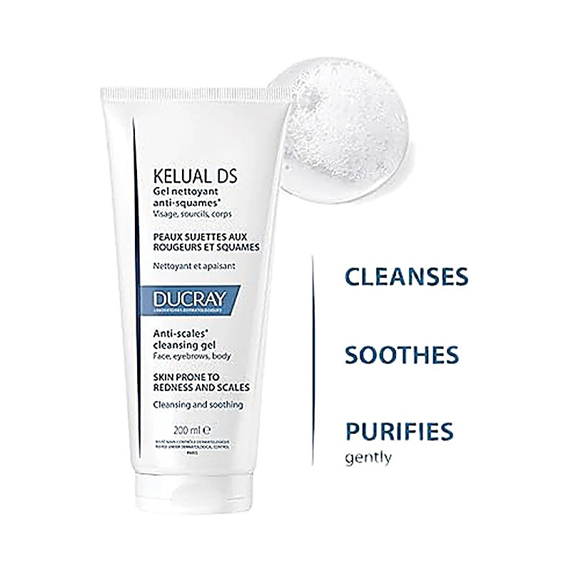 Ducray Kelual Ds Foaming Gel 200ml