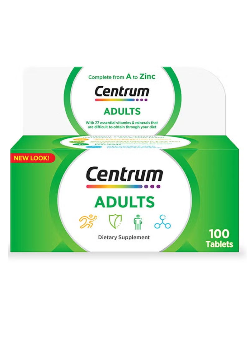 Centrum Adults Tab 100S