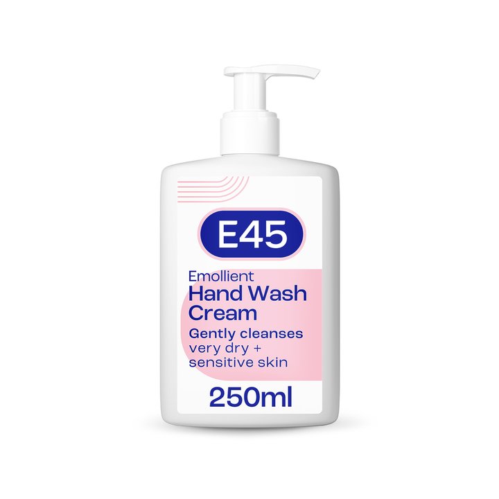 E45 Emollient Hand Wash Cream 250Ml