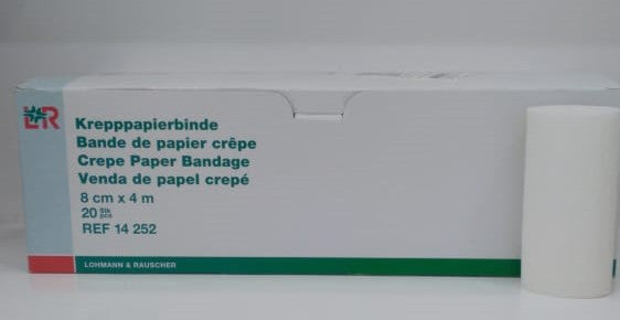 LR Crepe Bandage 8cmx4m 20S 14252