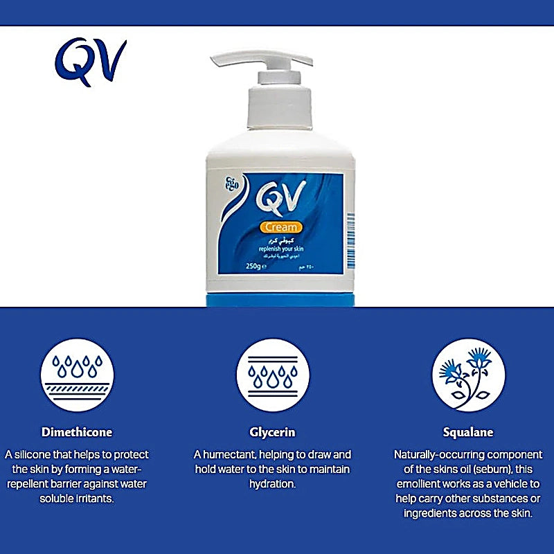 Ego QV Cream Pump 250g