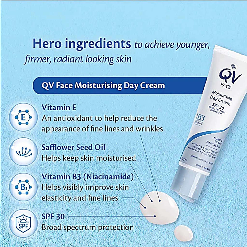 QV Face Day Cream Spf30 75ml