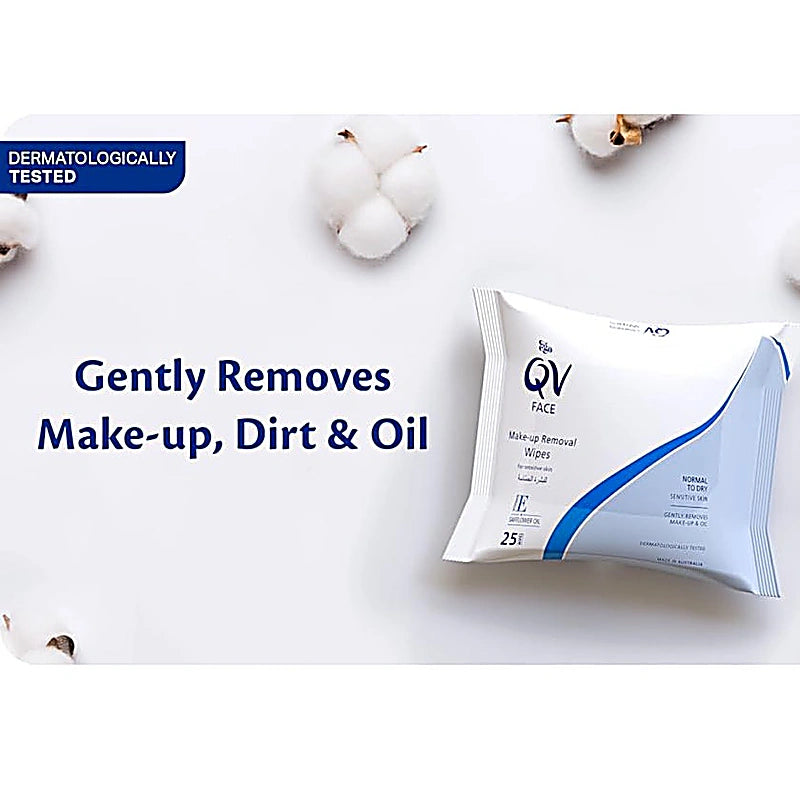 Ego QV Face Make Up Removal Wipes 25s