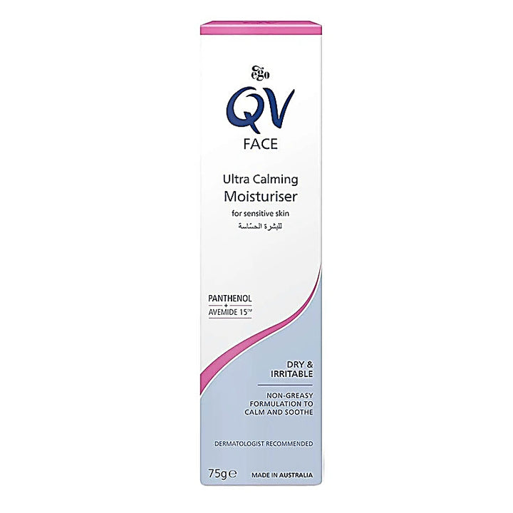 Ego Qv Face Ultra Calming Moisturiser 75g
