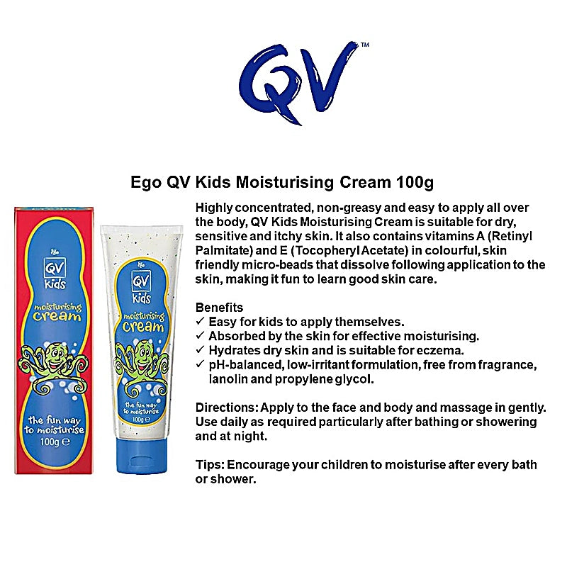 Qv Kids Moisturizing Cream 100g