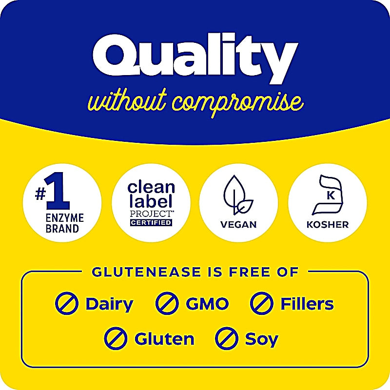 Enzymedica Glutenease Capsules 60s