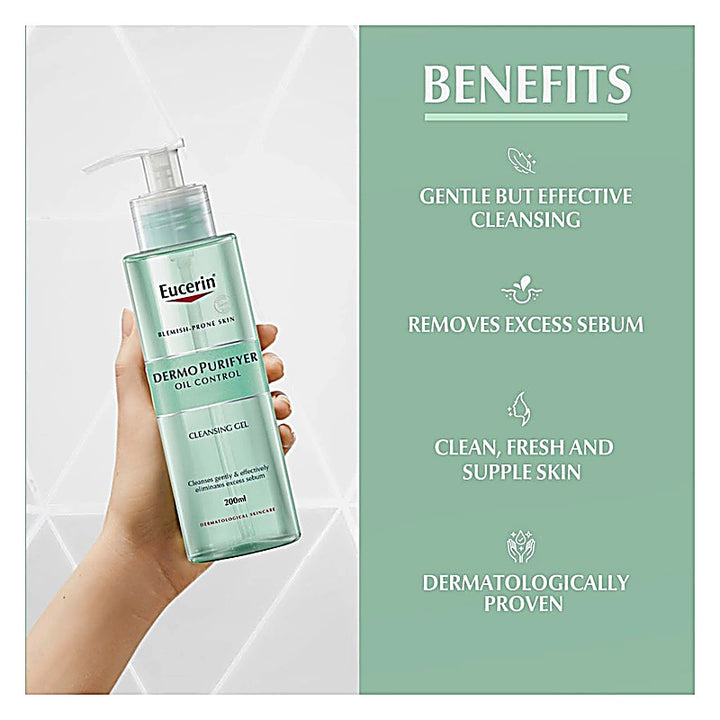 Eucerin Dermopurifyer Cleansing Gel 200ml